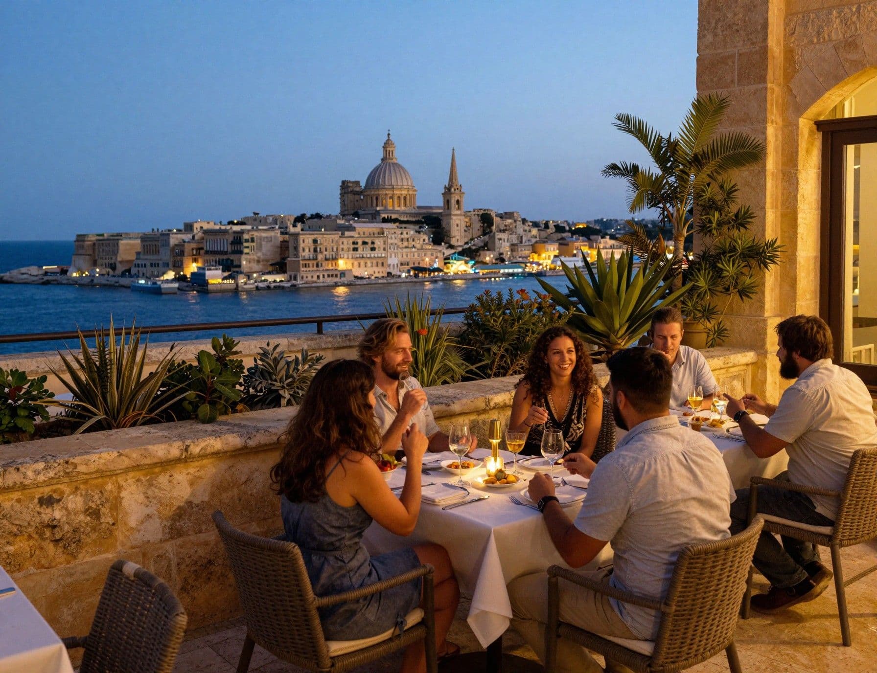 Content illustration 2 for Malta: Streets, Terraces and the Small Print