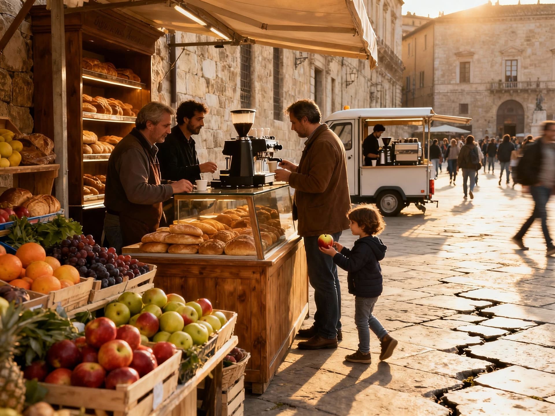 Content illustration 1 for Italy’s Urban Market Hubs: Street Life, Seasonality, and Smart Buying