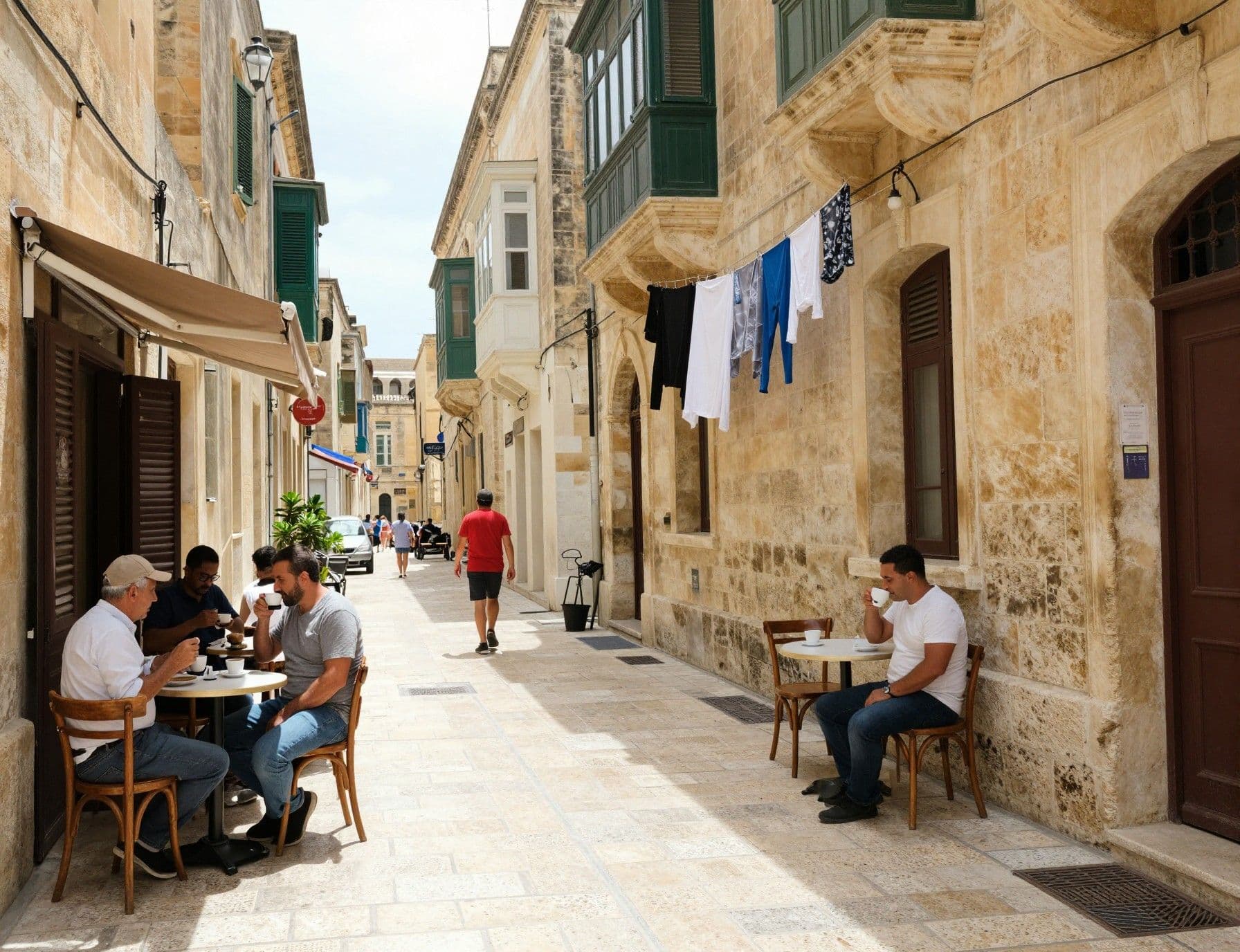 Content illustration 1 for Malta: Choose Terrace, Team, and Street — Not Just m²