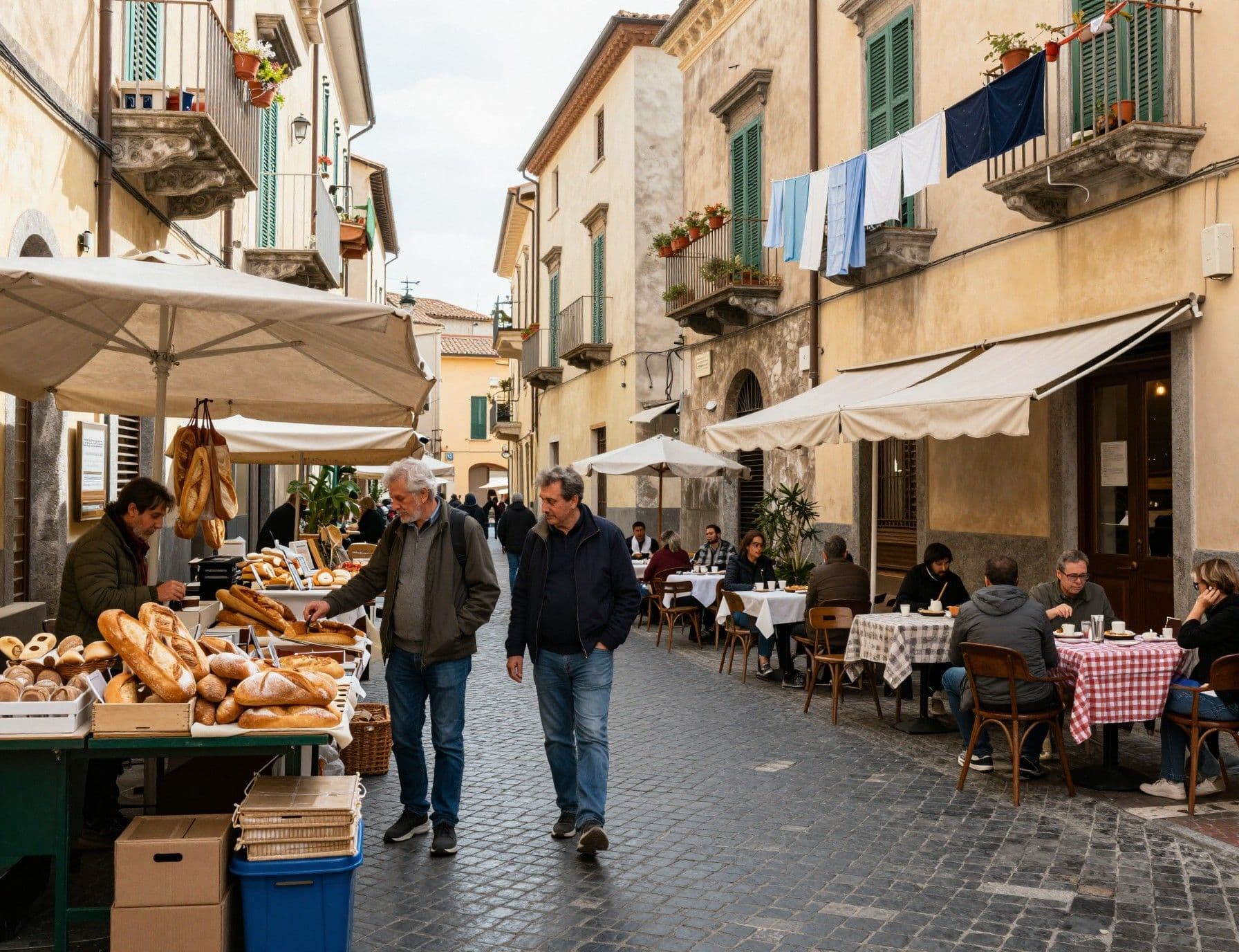 Content illustration 1 for Italy's Urban Hubs: Fall for Rhythm, Check the Market